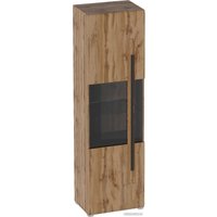 Шкаф-витрина Мебельград Ницца 1 дв (дуб вотан)