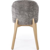 Стул Halmar Basso (серый/дуб натуральный)