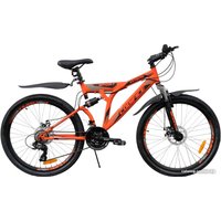 Велосипед Codifice Extreme 26 2021 (оранжевый/черный)