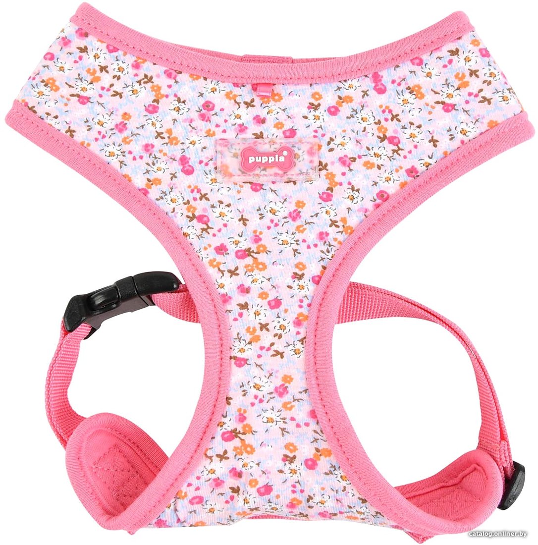 Шлея Puppia Wildflower PAUA-HA1826-PK-XL (розовый)