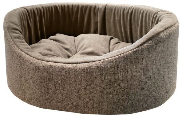 

Лежак Homepet 82827 (43x38x15см, розово-серый)