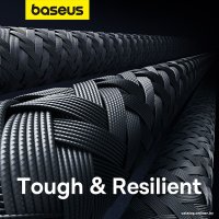 Кабель Baseus Unbreakable Series Fast Charging Data Cable 100W USB Type-A - USB Type-C (2 м, черный)