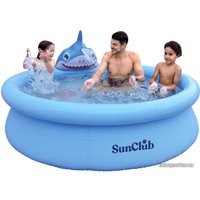 Надувной бассейн Jilong Shark 3D Spray Pool JL17822 (190x47)