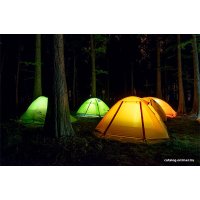 Кемпинговая палатка Naturehike P-Series 4 NH18Z022-P (оранжевый)