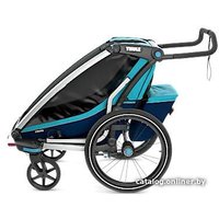 Детский велоприцеп Thule Chariot Cross (Thule Blue/Poseidon)