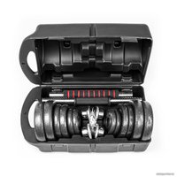 Набор гантелей с соединительным грифом  Pretorians NE20 2x10 кг (в кейсе)