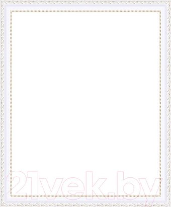 Декарт 40x50 8Л3084 (белый с золотом)