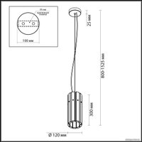 Подвесная люстра Odeon Light Merkale 4938/1