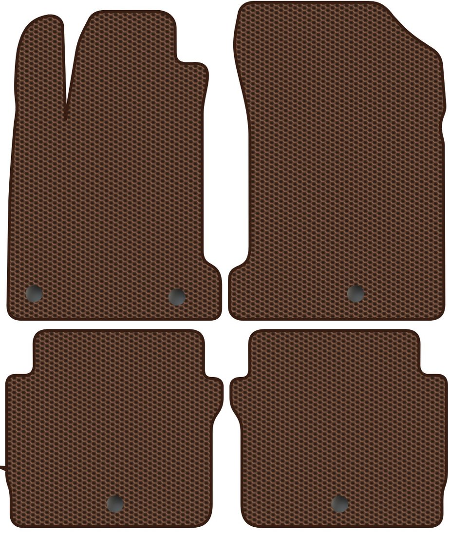 

Комплект ковриков для авто Alicosta Renault Latitude (седан) 2010 - 2015 (коричневый, сота)