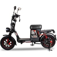 Электровелосипед Minako Titan 2.0 2025 (черный/красный) в Гомеле