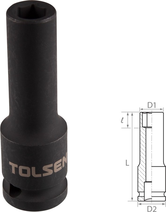 

Головка слесарная Tolsen TT18260