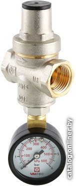 Фитинг Valtec Редуктор давления поршневой с маном. VT.088 1/2 VT.088.N.0455