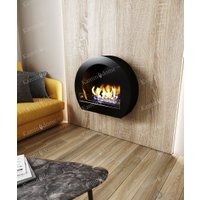 Биокамин ZeFire Barrel черный