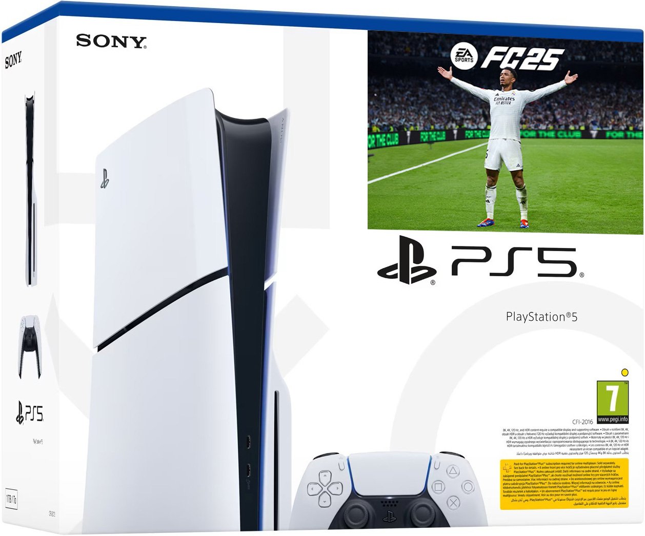 

Игровая приставка Sony PlayStation 5 Slim + FC 25 (цифровой ключ)