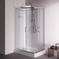 Душевая кабина AM.PM Above 120x80 W9XC-403-12080MT (хром матовый/прозрачное стекло)