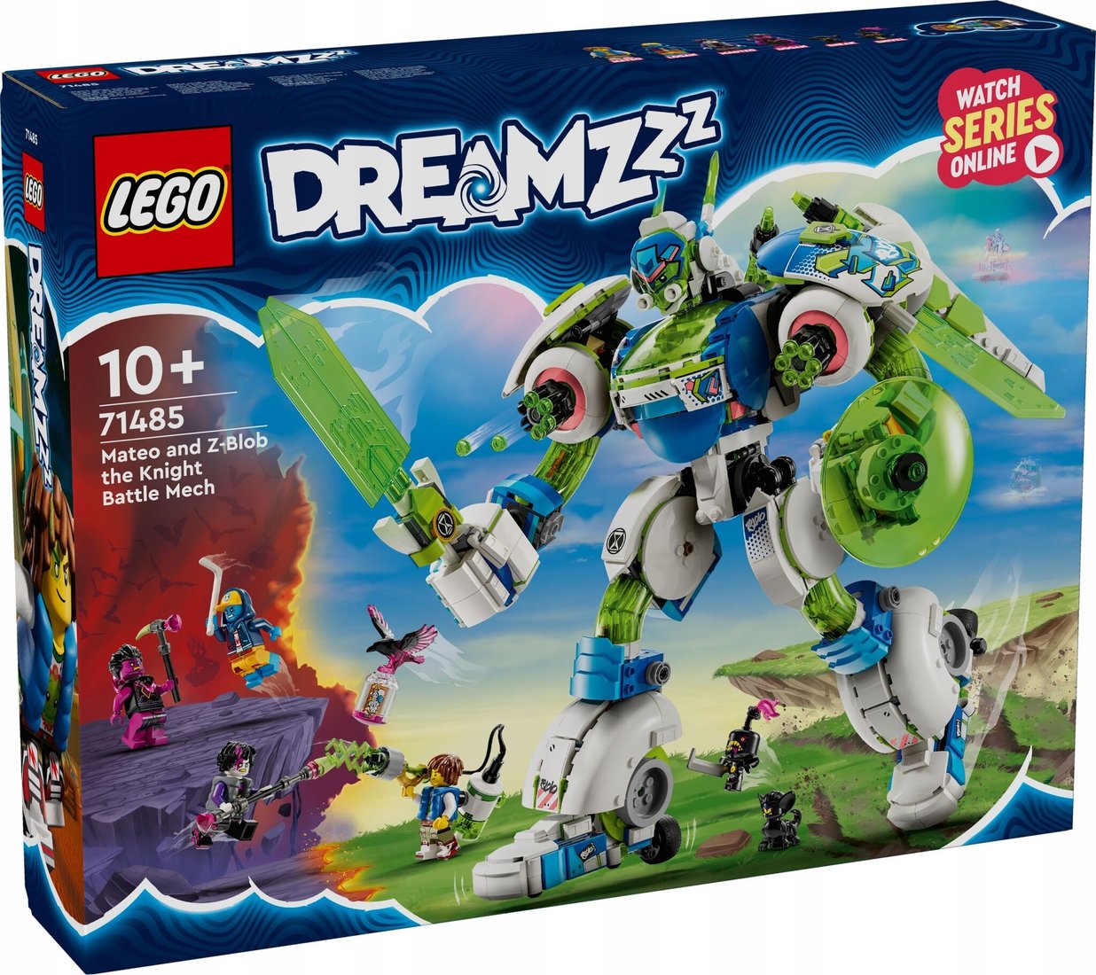 

Конструктор LEGO DREAMZzz 71485 Матео и Z-Blob, боевой робот-рыцарь