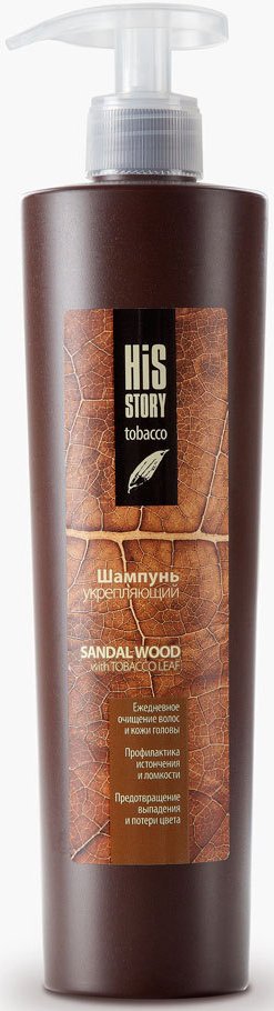 

Шампунь Premium His Story Шампунь укрепляющий Sandal wood & Tobacco leaf 500 мл