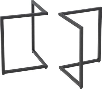 Подстолье для стола AKS TRES h432, черный (1компл=2шт)