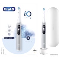 Электрическая зубная щетка Oral-B iO 6 (серый опал)