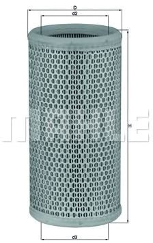 

Воздушный фильтр Mahle Knecht LX519