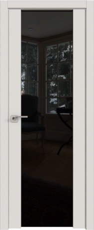 Межкомнатная дверь ProfilDoors 8U L 60x200 (дарквайт/триплекс черный)