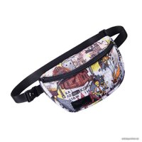Сумка на пояс Офистон Маркет Принт Архитектура (9090921)