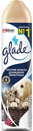 Освежитель воздуха Glade Oust. Против запаха домашних животных 300 мл