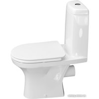 Унитаз напольный Керамин Санти R Инкоэр Безободковый (с жёстким сиденьем) в Пинске