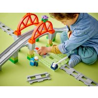 Конструктор LEGO Duplo Железнодорожный мост и пути 10426