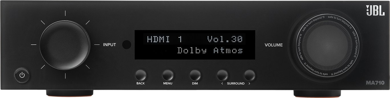 

AV ресивер JBL MA710 (черный)