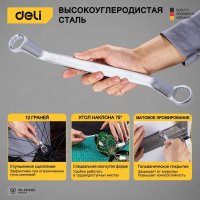 Набор ключей Deli DL150008A (8 предметов)