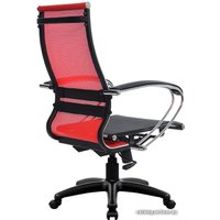 Офисное кресло Metta SK-2-BK Комплект 9, Pl тр/сечен (пластиковые ролики, красный)