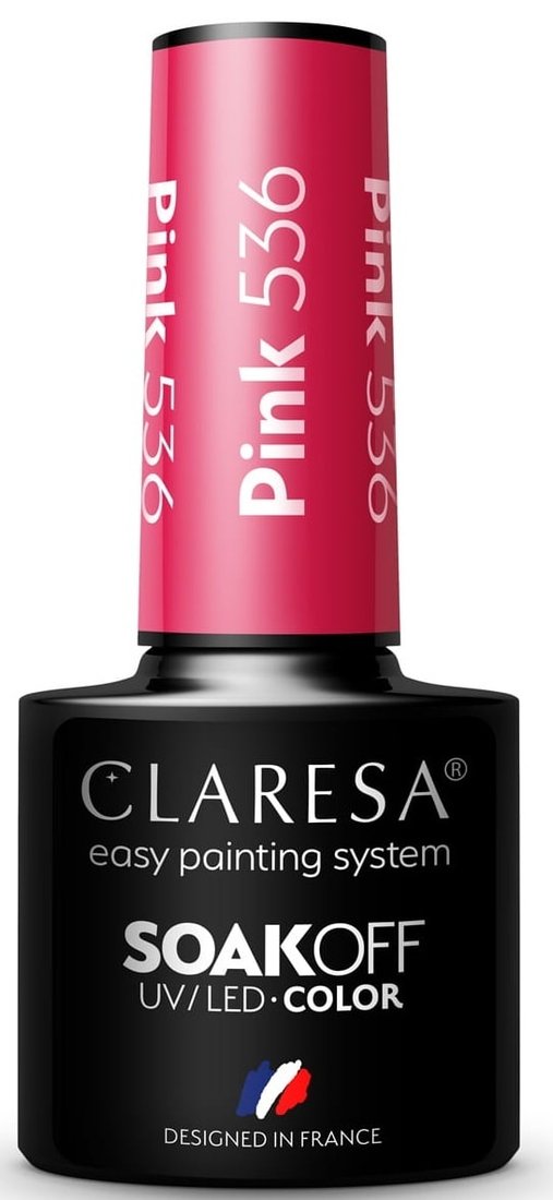 

Гель-лак Claresa Hybrid Pink 536 5 мл