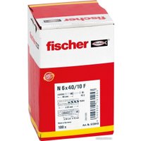 Дюбель-гвоздь Fischer N 6 x 40/10 F 513840 (100 шт)