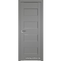 Межкомнатная дверь ProfilDoors 45U L 80x200 (грей/белый триплекс)