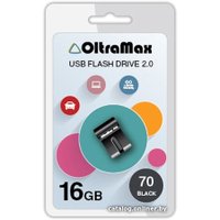 USB Flash OltraMax 70 16GB (черный)