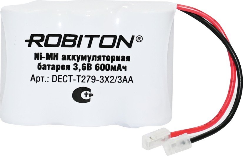 

Аккумулятор Robiton DECT-T279-3X2/3AA 600 mAh 1 шт.