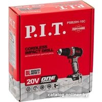 Ударная дрель-шуруповерт P.I.T. PSB20H-10C (без АКБ)
