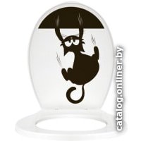 Сиденье для унитаза Bisk Iris Foto Кот 07992