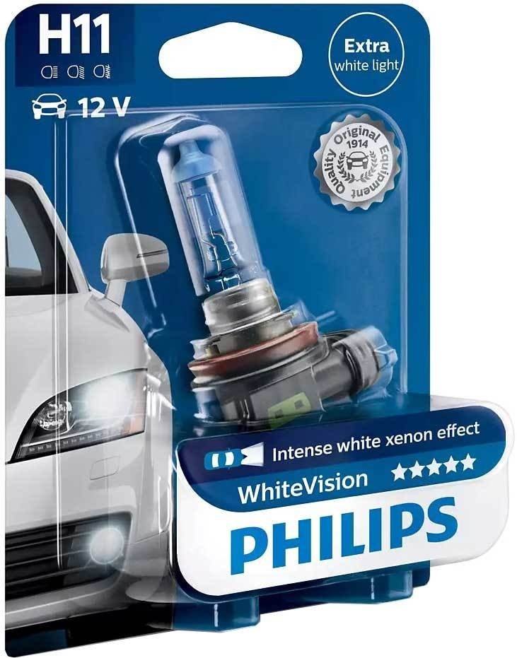 

Галогенная лампа Philips H11 WhiteVision Blister 1шт