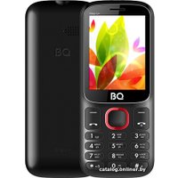 Кнопочный телефон BQ BQ-2440 Step L+ (черный/красный)