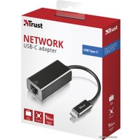 Сетевой адаптер Trust USB-C to Ethernet Adapter