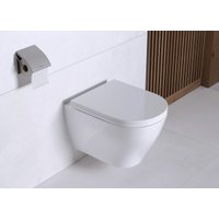 Унитаз подвесной Sanita Breeze Rimless WC.WH/Breeze/DM.Rim/WHT.G/S1