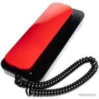 Абонентское аудиоустройство Cyfral Unifon Smart U (черный, с красной трубкой)