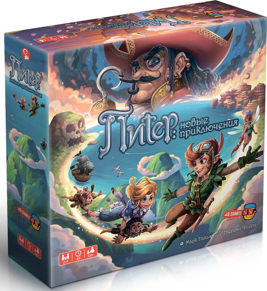 

Настольная игра 4Games Питер. новые приключения