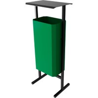 Уличная урна Allerd Стандарт 50л (зеленый)