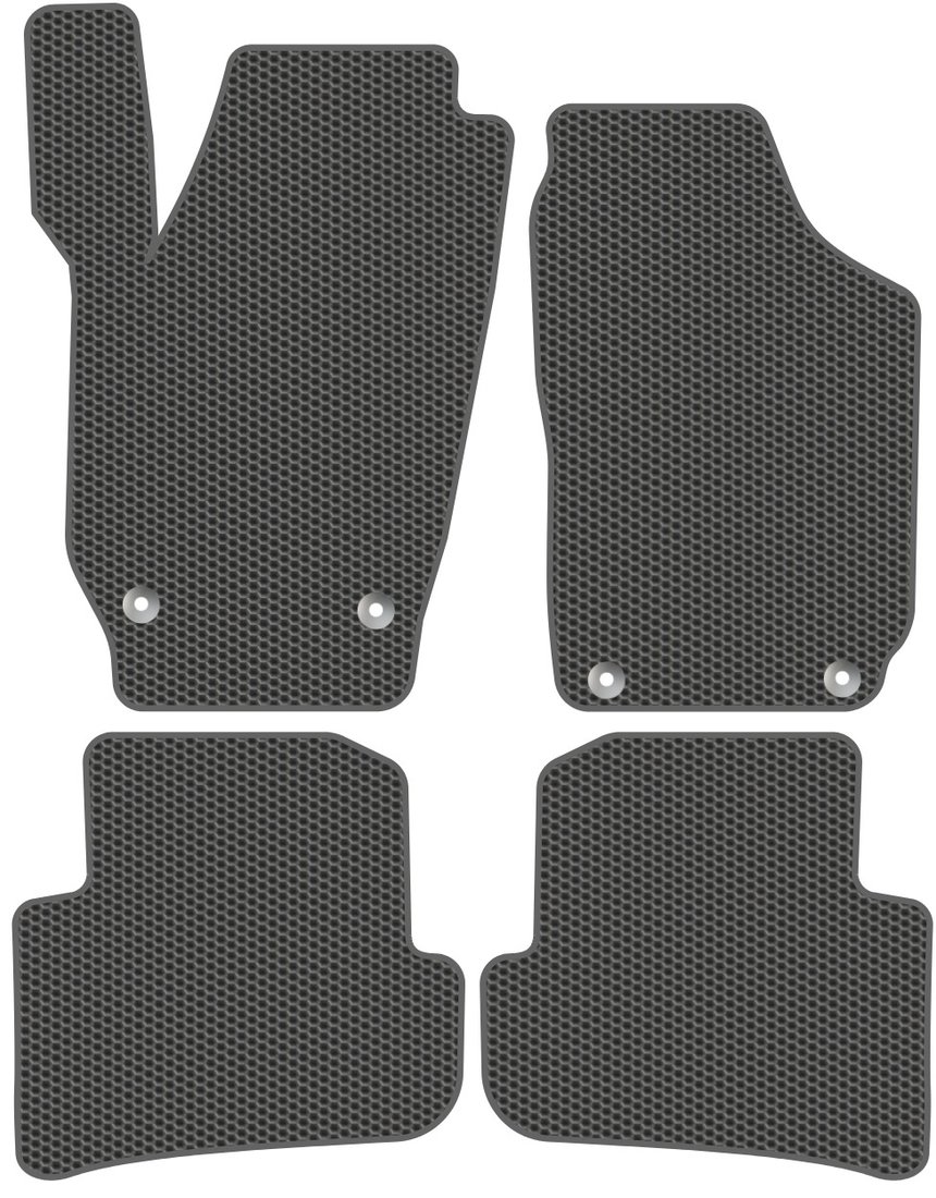 

Комплект ковриков для авто Alicosta Skoda Fabia II (универсал, хэтчбек 5 дв / 5J5, 5J2) 2007 - 2015 (серый)