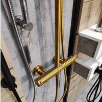 Душевая система  Whitecross Y1254GLB (брашированное золото)