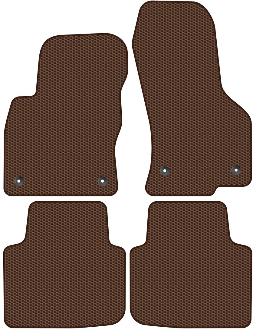 

Комплект ковриков для авто Alicosta Skoda Superb III (лифтбек, универсал / 3V3, 3V, 3V5) 2015 - Н.В. (коричневый, сота)