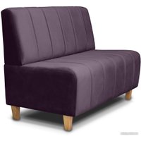 Диван Brioli Руди полоса двухместный (V7-фиолетовый)